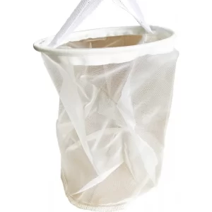 BOLSA TIPO CANASTA DE NYLON PARA MACERAR 32X40 cm