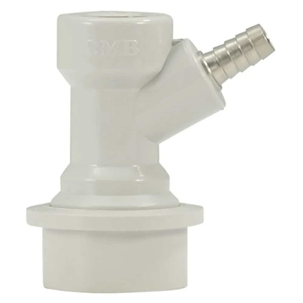 CONECTOR BALL LOCK ENTRADA DE GAS CON ESPIGA (GRIS)