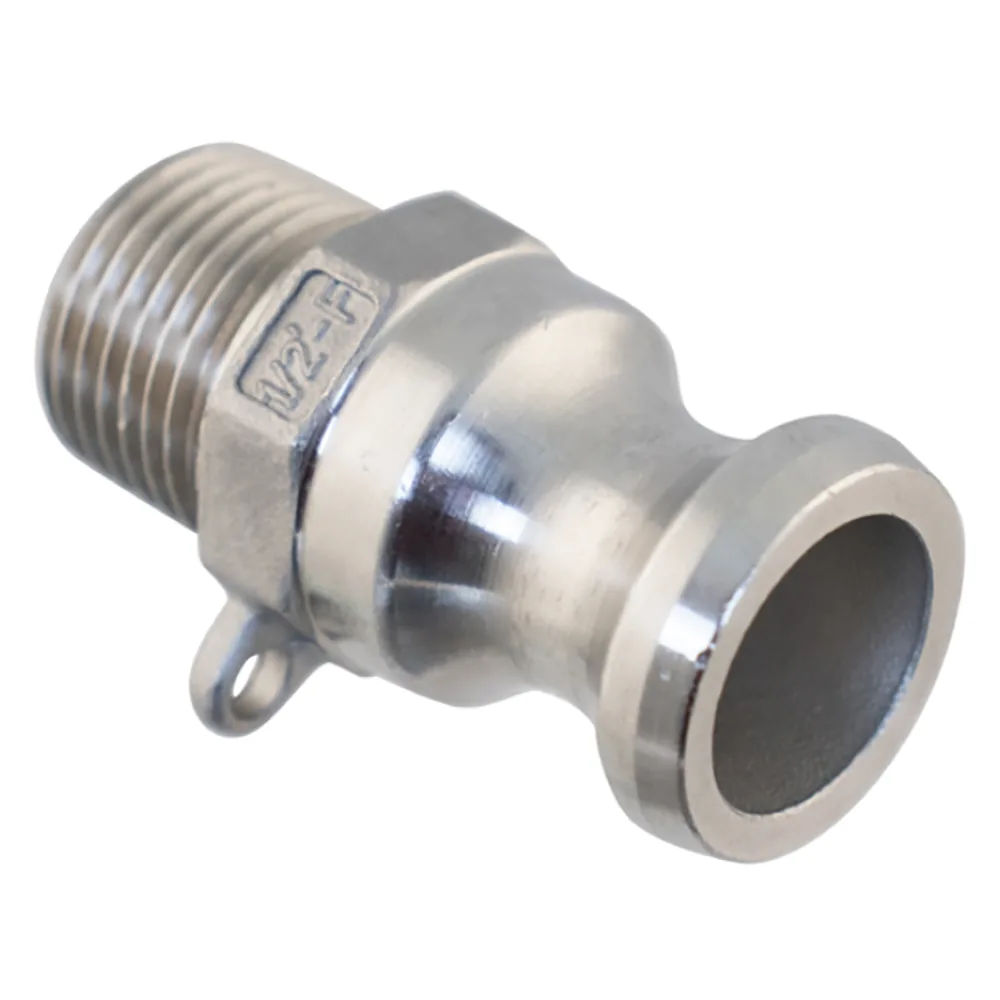 CONECTOR CAMLOCK MACHO CON ROSCA DE 1/2" MACHO (TIPO F) - Image 2