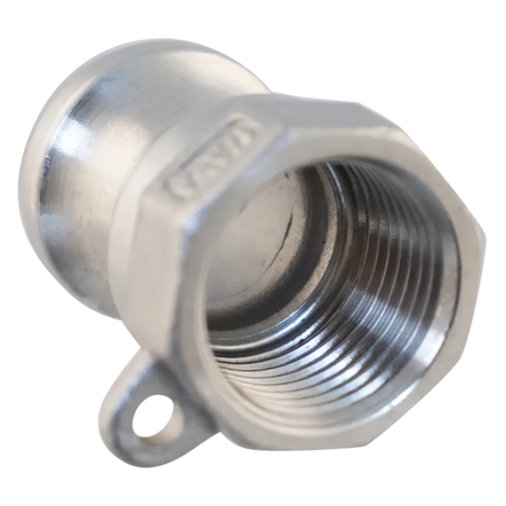 CONECTOR CAMLOCK MACHO CON ROSCA DE 1/2" HEMBRA (TIPO A)