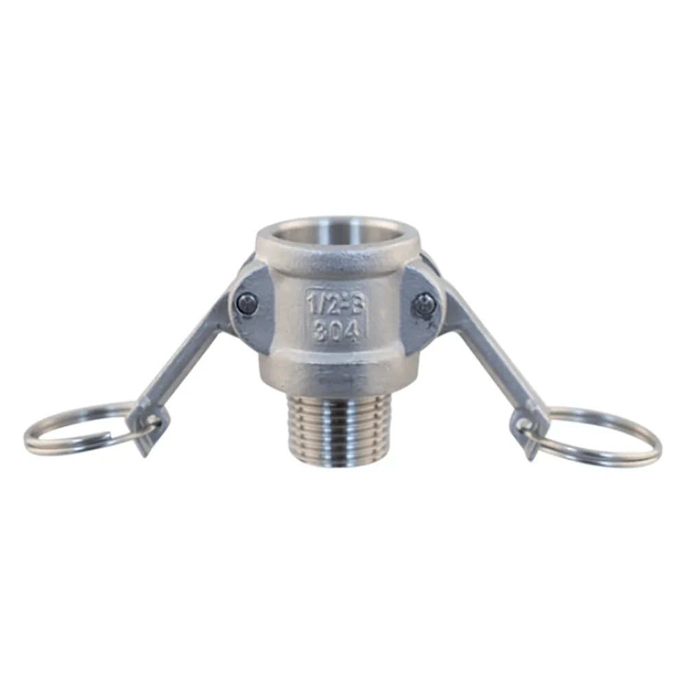 CONECTOR CAMLOCK HEMBRA CON ROSCA DE 1/2" MACHO (TIPO B)