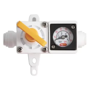 REGULADOR EN LINEA DUOTIGHT 6.35 mm (1/4 in.) CON MANOMETRO