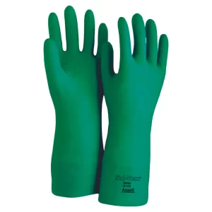 GUANTES Sol-Vex® DE NITRILO PARA MANEJO DE QUIMICOS (MEDIANOS)