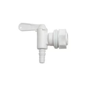 GRIFO DE PLASTICO BLANCO PARA CUBETA DE FERMENTACIÓN 1/2"