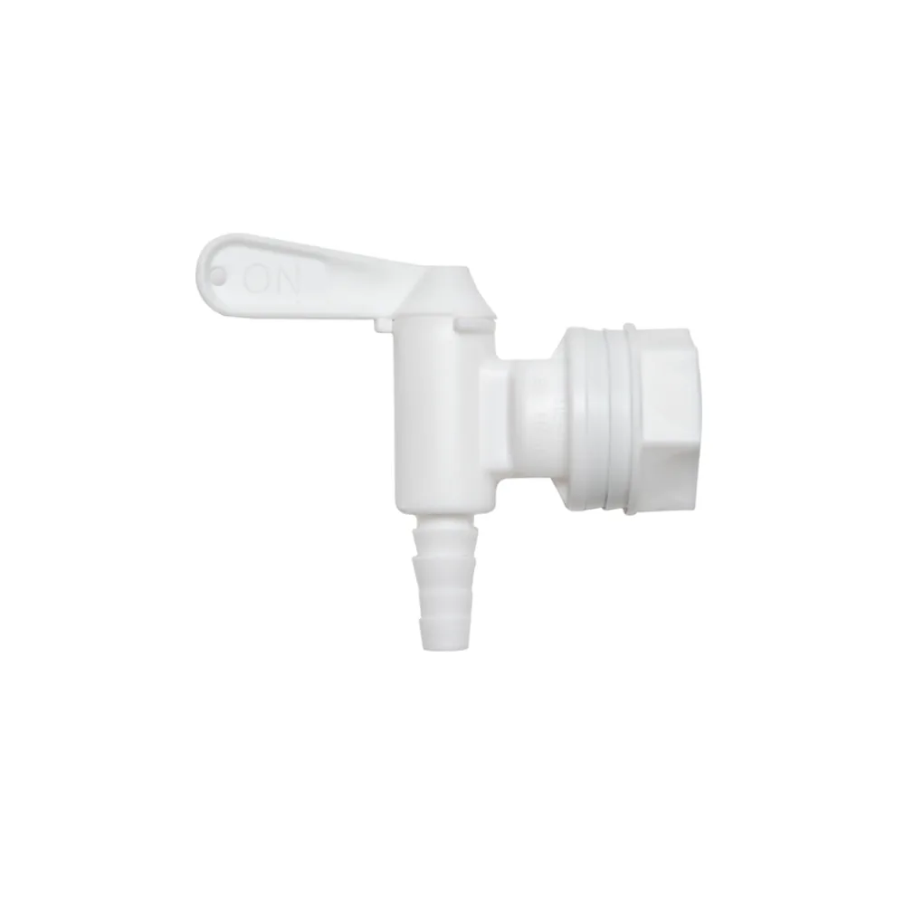GRIFO DE PLASTICO BLANCO PARA CUBETA DE FERMENTACIÓN 1/2" - Image 2