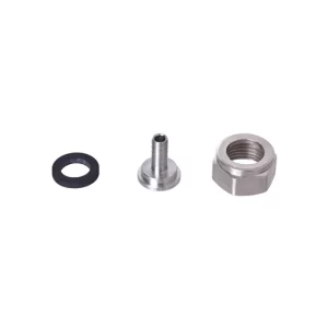 KIT DE ESPIGA 1/4", TUERCA HEXAGONAL Y EMPAQUE
