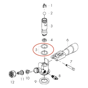 O-RING PARA CUERPO DE ACOPLADOR "D" MICROMATIC