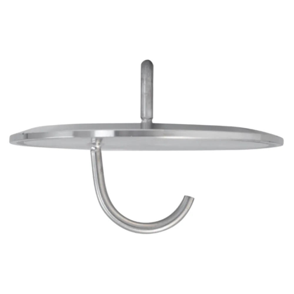 TAPA TRI-CLAMP DE 4" PARA PUERTO DE DRY HOPPING CON GANCHO - Image 2
