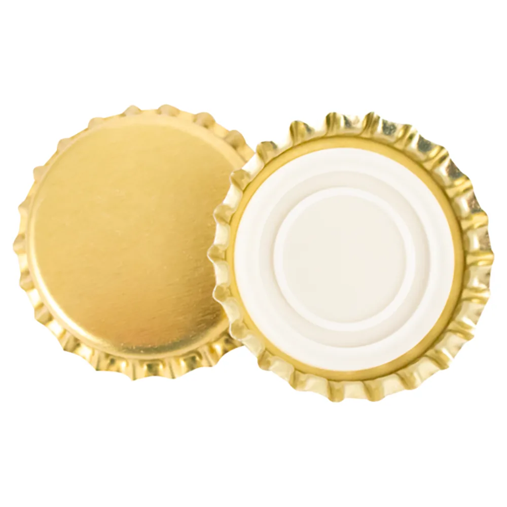 CORCHOLATA DORADA DE 29 mm PARA BOTELLA DE CHAMPAN (50 Pz) - Image 2