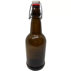 BOTELLA EZ CAP 500 ML AMBAR SWING TOP