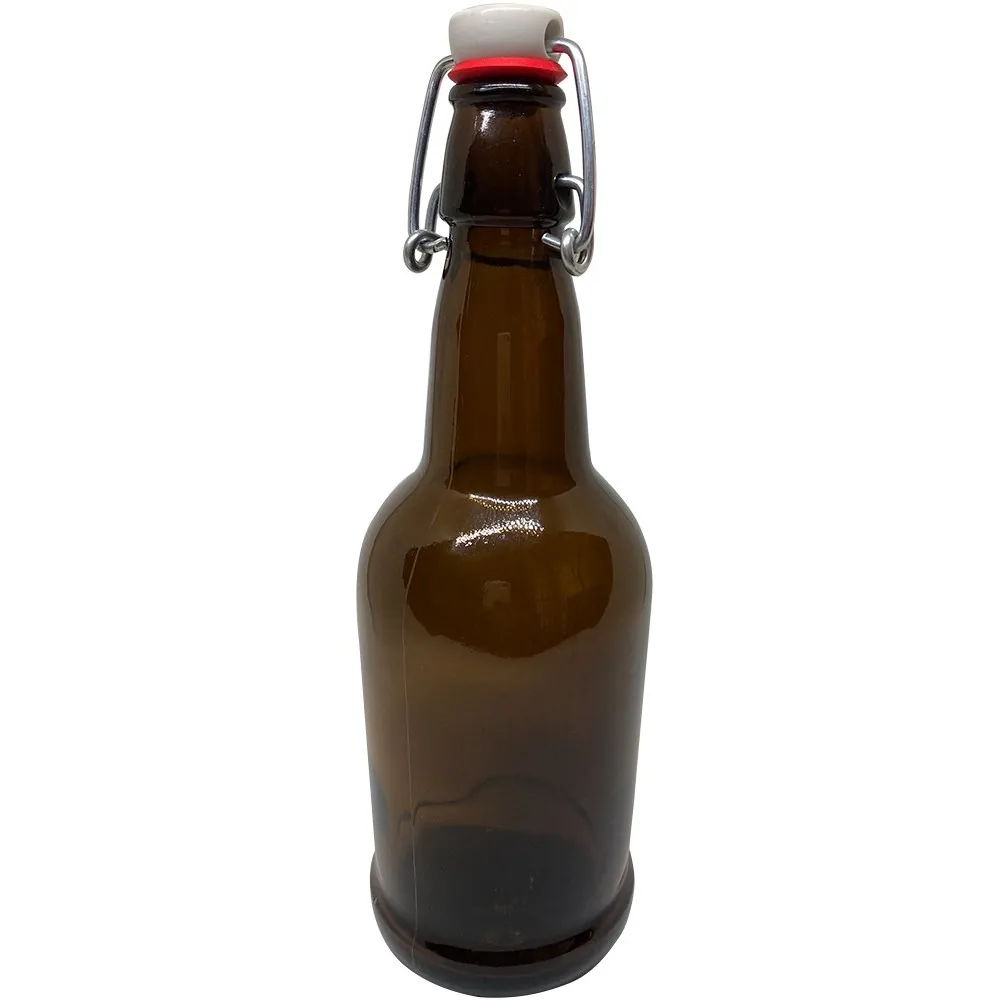BOTELLA EZ CAP 500 ML AMBAR SWING TOP