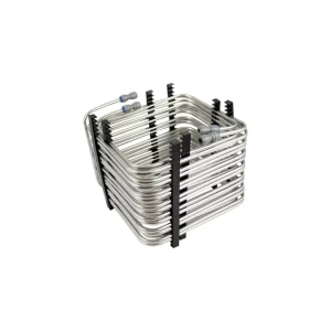 BOBINA DE ACERO INOXIDABLE KegLand | CUADRADA | 2 LINEAS