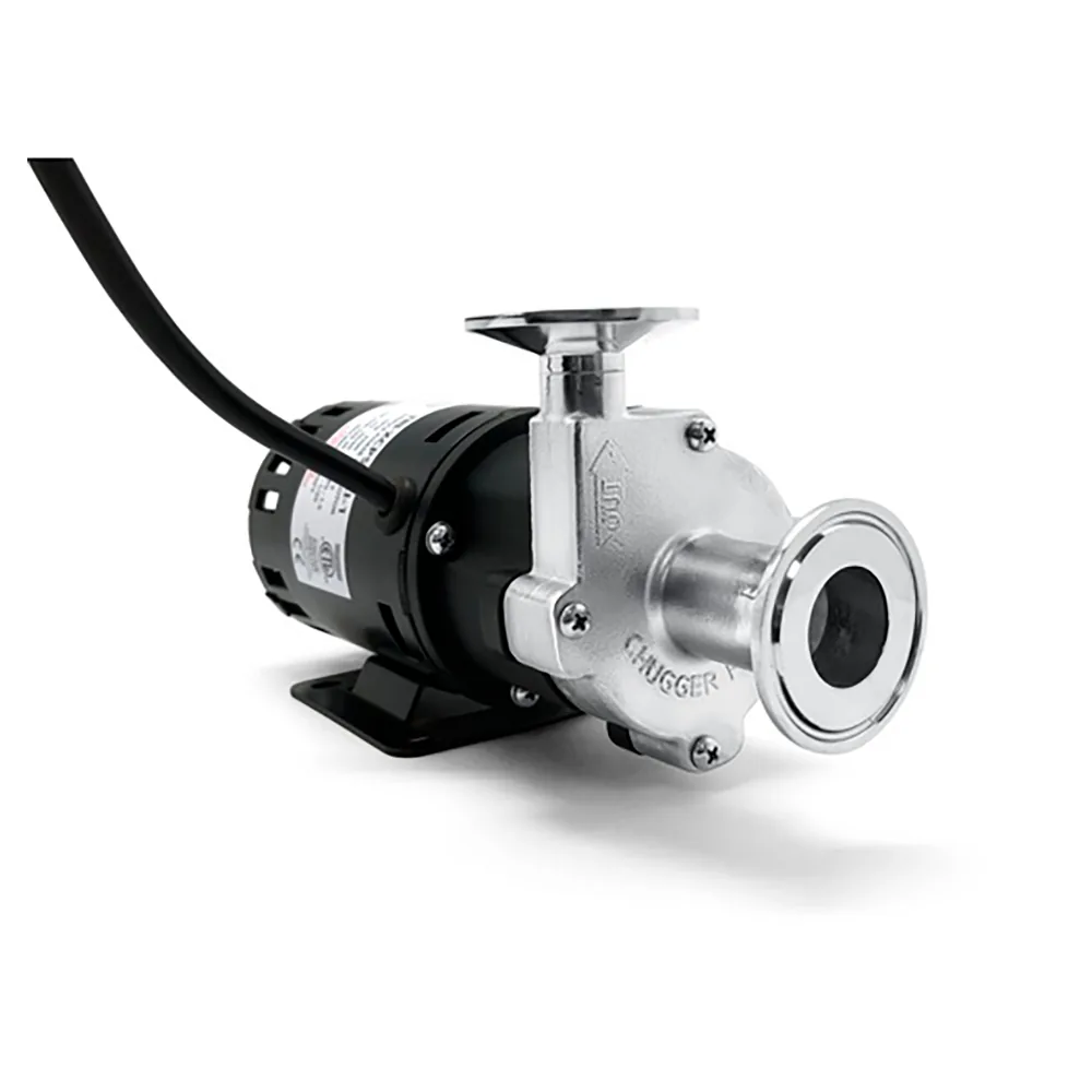 BOMBA CHUGGER TRI-CLAMP CABEZAL INOXIDABLE ENTRADA CENTRAL - Image 3