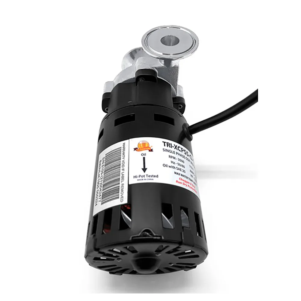 BOMBA CHUGGER TRI-CLAMP CABEZAL INOXIDABLE ENTRADA CENTRAL - Image 8