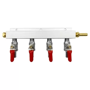 DISTRIBUIDOR / MANIFOLD CO2 4 VIAS
