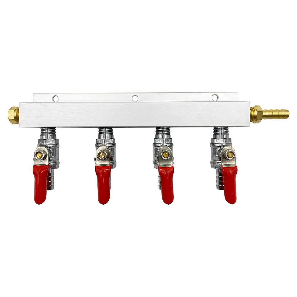 DISTRIBUIDOR / MANIFOLD CO2 4 VIAS
