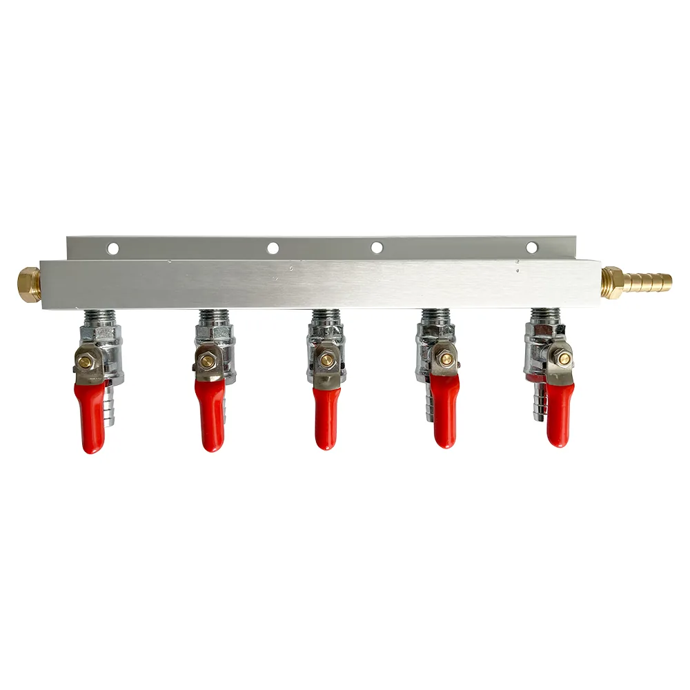 DISTRIBUIDOR / MANIFOLD CO2 5 VIAS
