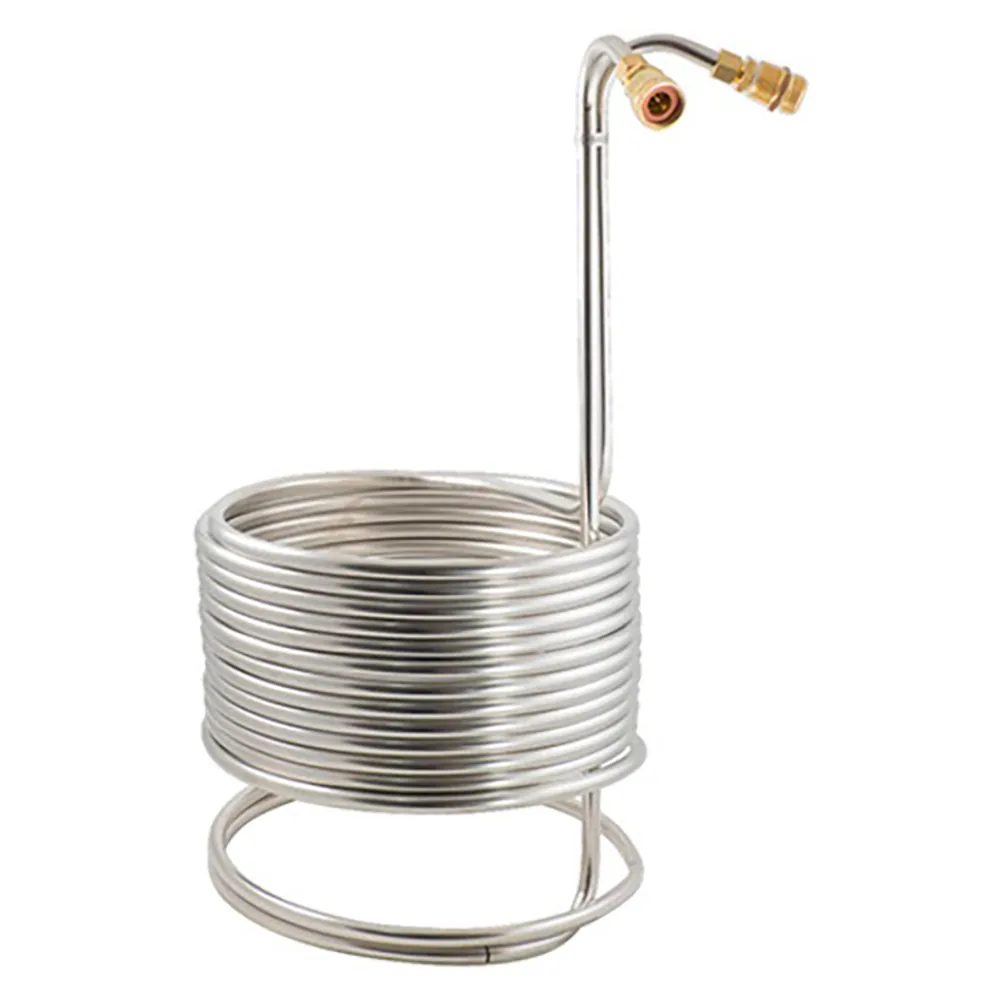 ENFRIADOR DE MOSTO DE ACERO INOX. 50' X 1/2" - Image 4