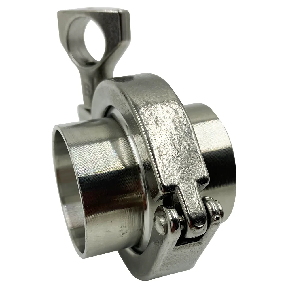 FERULAS SOLDABLES (2) TRI-CLAMP 1.5" CON EMPAQUE Y ABRAZADERA - Image 4