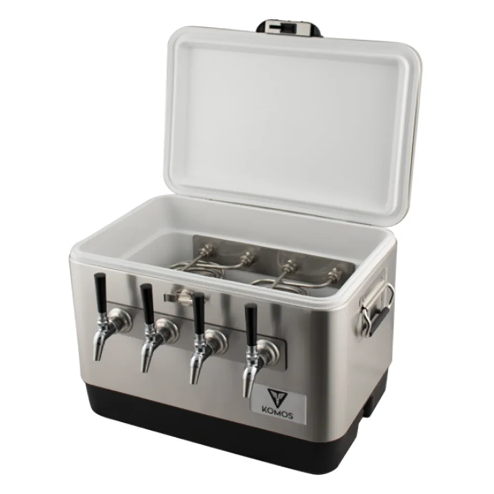 JOCKEY BOX DE ACERO INOXIDABLE KOMOS® (4 GRIFOS) - ENTRADA TRASERA - Image 2
