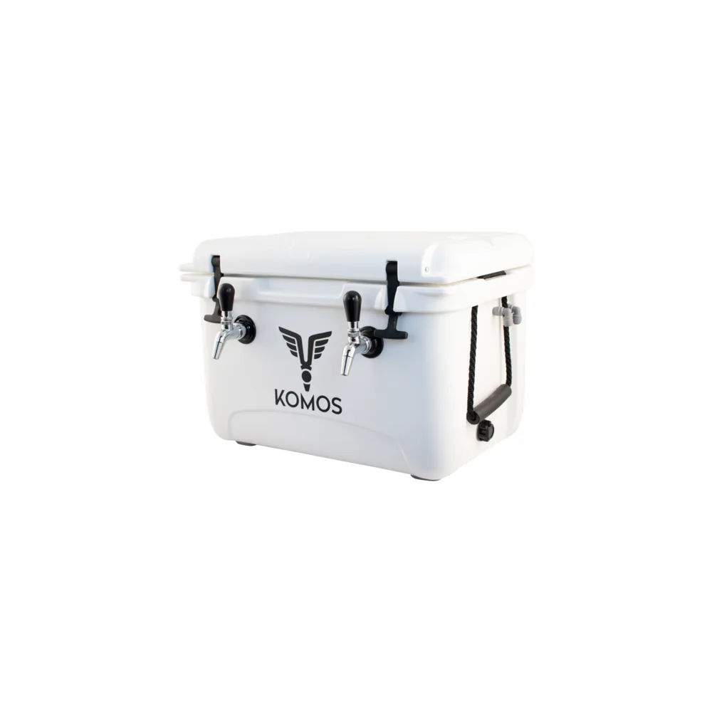 JOCKEY BOX KOMOS® RUBICON (2 GRIFOS) COLD PLATE CONEXIONES DUOTIGHT - ENTRADA LATERAL