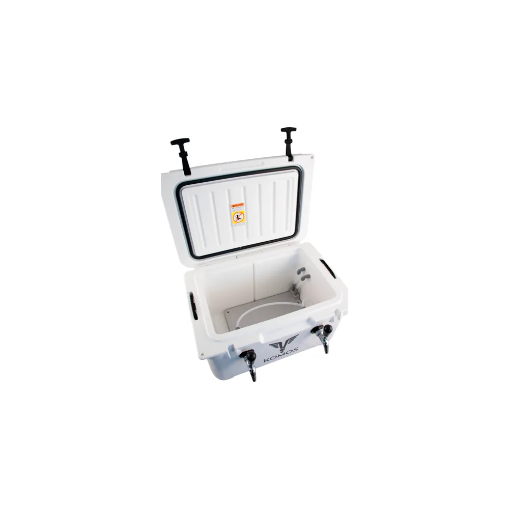 JOCKEY BOX KOMOS® RUBICON (2 GRIFOS) COLD PLATE CONEXIONES DUOTIGHT - ENTRADA LATERAL - Image 4