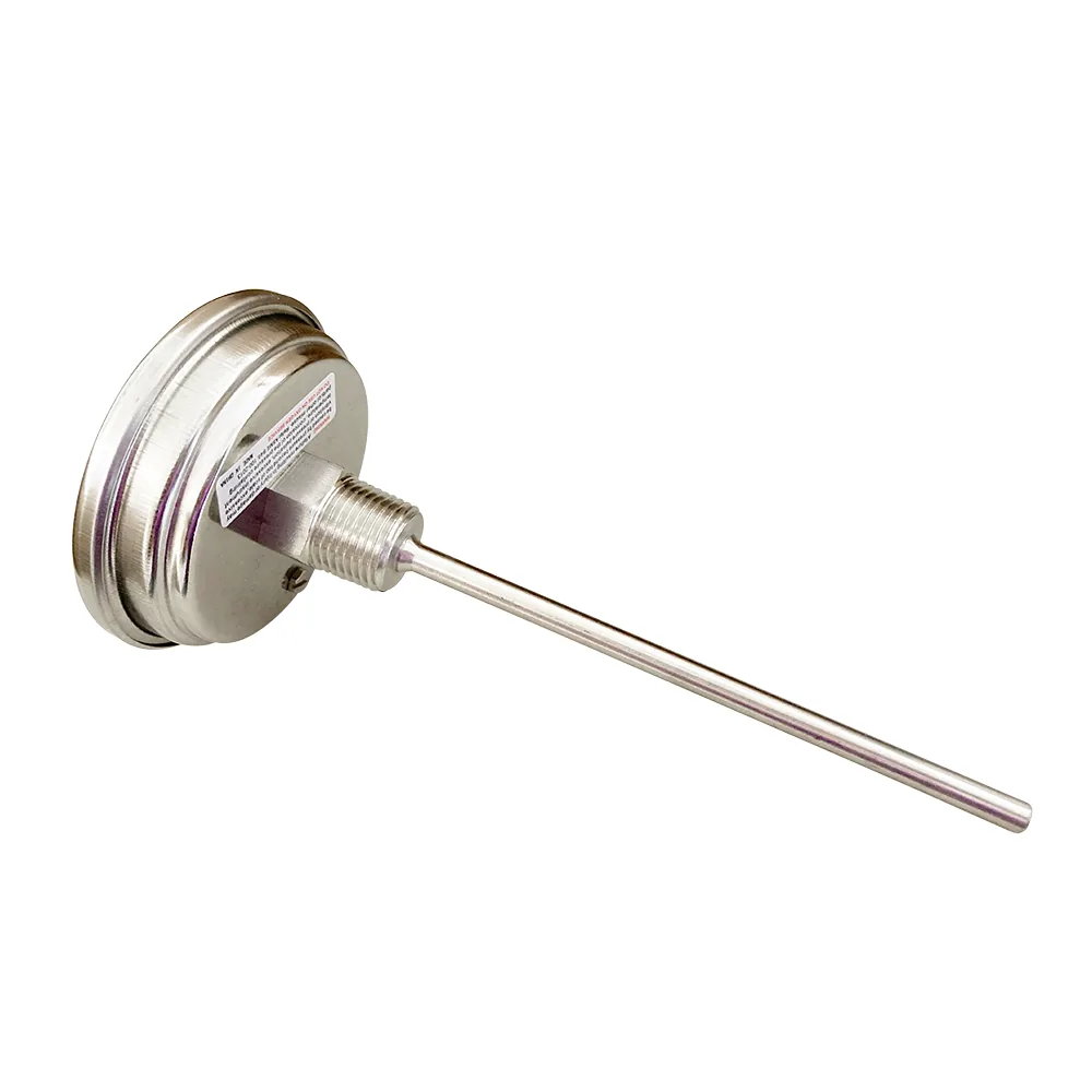 TERMOMETRO FERMENTAP CON CARATULA DE 3" CON ROSCA DE 1/2" MPT Y SONDA DE 6" - Image 3