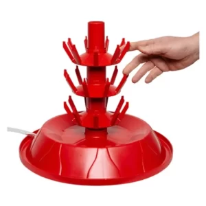 TORRE ROTATIVA PARA SECADO DE BOTELLAS (45 BOTELLAS)