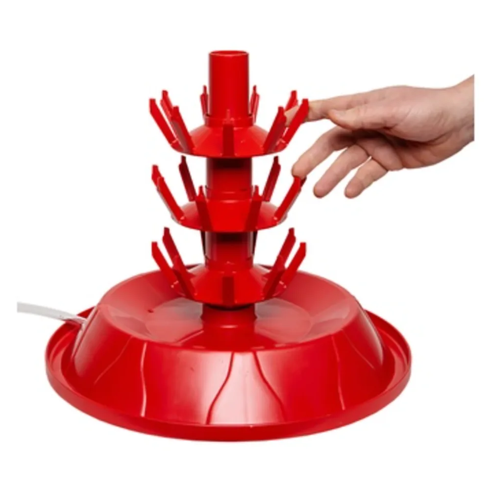 TORRE ROTATIVA PARA SECADO DE BOTELLAS (45 BOTELLAS)
