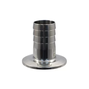 ESPIGA TRI-CLAMP 1.5" CON ESPIGA DE 1" (CORTA) DE ACERO INOXIDABLE