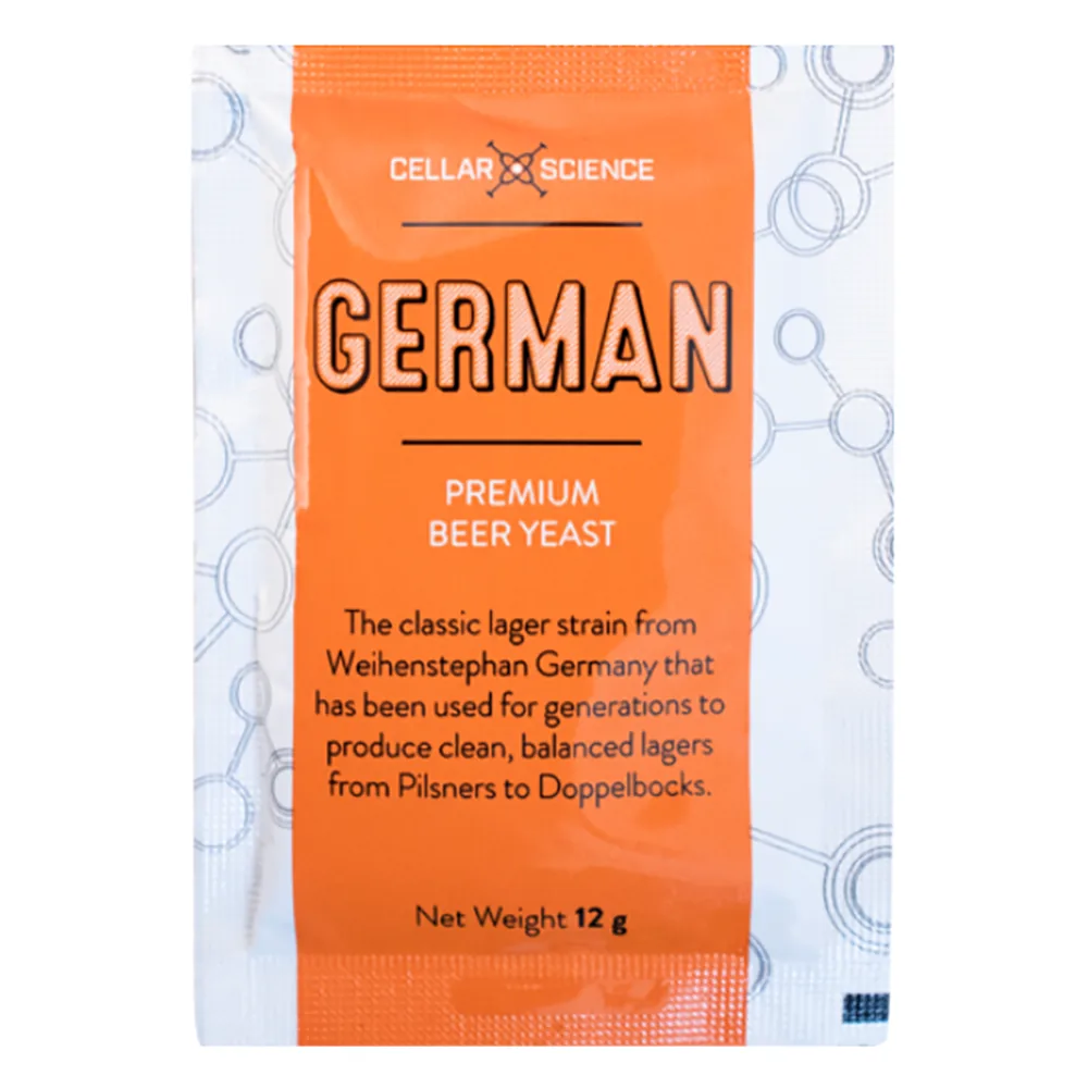 LEVADURA CellarScience® GERMAN Dry Weihenstephan Lager Yeast