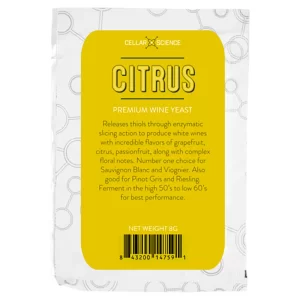 LEVADURA CellarScience® CITRUS Dry Wine Yeast 8 g