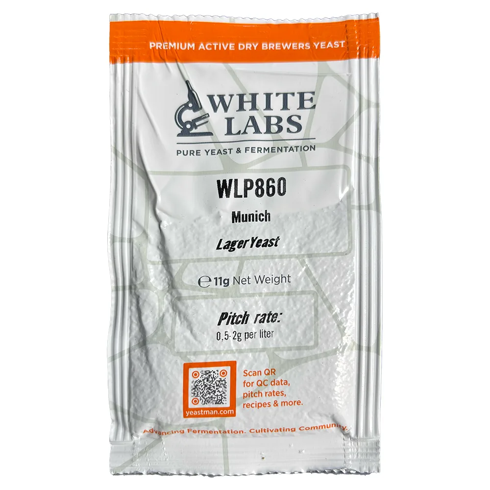 LEVADURA WHITE LABS WLP860 MUNICH LAGER 11 g FECHA DE CONSUMO PREFERENTE ANTERIOR - Image 2