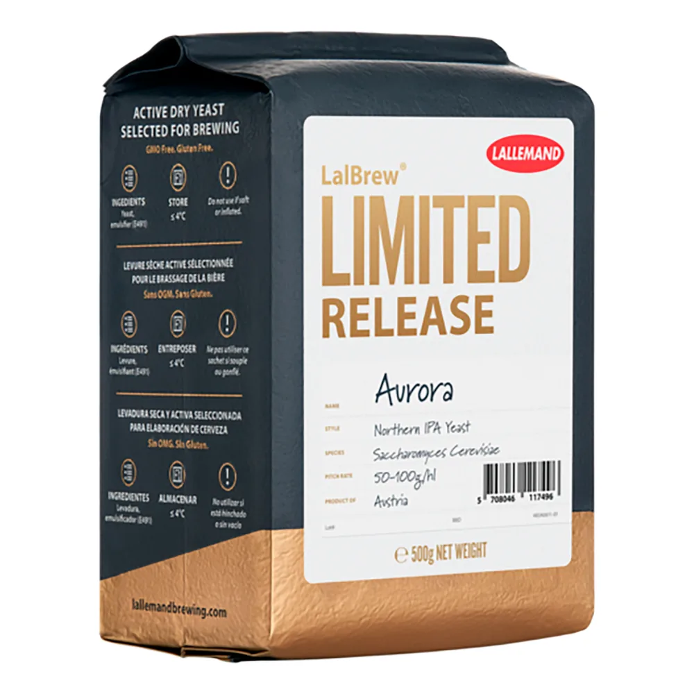 LEVADURA AURORA™ NORTEHRN IPA YEAST 500 g EDICION LIMITADA - Image 2