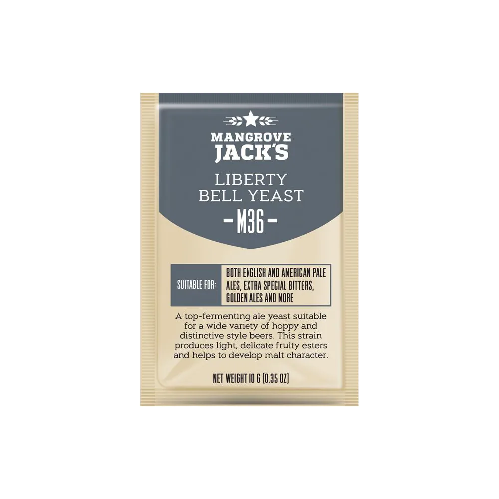 LEVADURA M36 LIBERTY BELL ALE 10 g FECHA DE CONSUMO PREFERENTE ANTERIOR