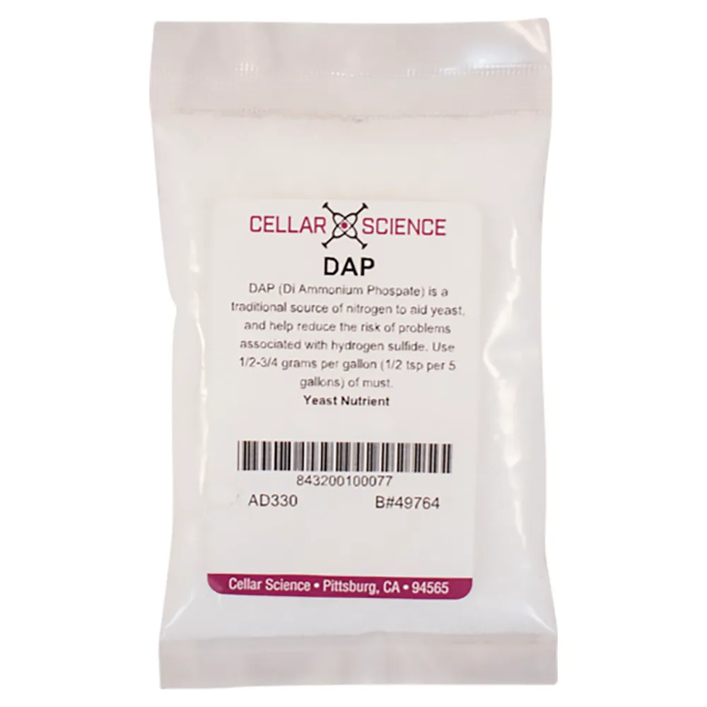 NUTRIENTE PARA LEVADURA - FOSFATO DE DIAMONIO (DAP) 1 lb