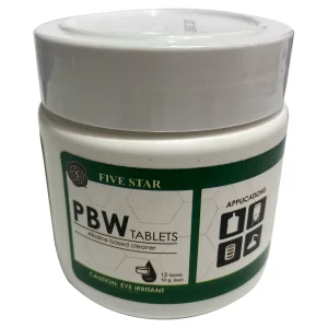 LIMPIADOR PBW TABLETAS 10 g CON 12 TABLETAS